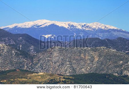 Taurus Mountains Near Town Kumluca, Turkey