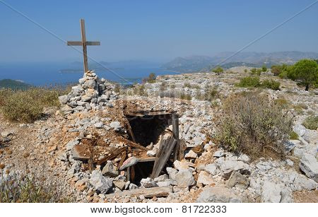 mount Srd Dubrovnik Croatia