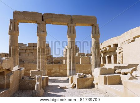 The Karnak Temple , Luxor, Egypt.