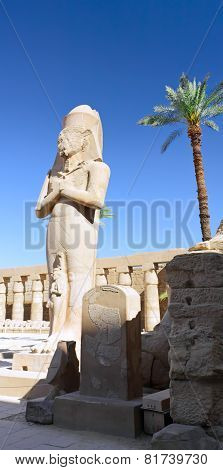 The Karnak Temple , Luxor, Egypt.
