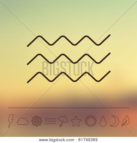 Vector Weather Icon Set