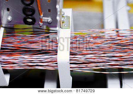 Telecommunication in a datacenter.
