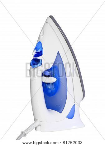 Electric Iron. Isolated