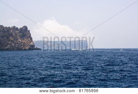 Seascape And Cliffs
