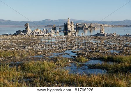 Mono Lake At Sunrise.