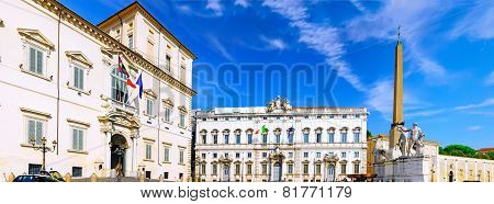 Rome, Oficial Residence Of The Presidents .