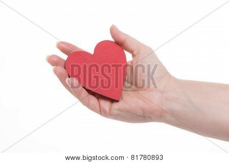 Holding Valentine