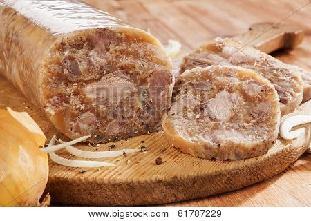 Head Cheese Cold Cut.