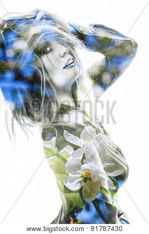 Double Exposure Portrait