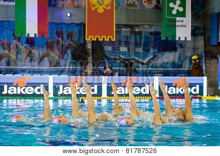 Milan, January 10: Syncro Team  Bpm Sport Management Performing Competes Free Combination During The
