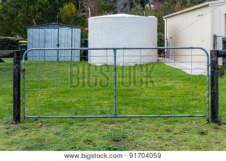 Single Galvanzed Farm Gate
