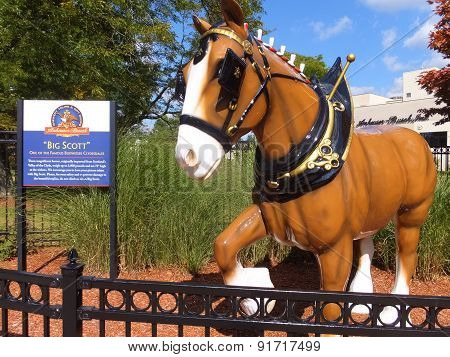 Anheuser-Busch brewery in Merrimack, New Hampshire