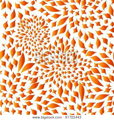 Autumn Magic Spatter Seamless Pattern