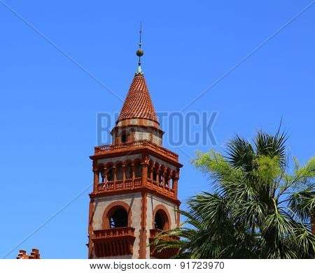 Facade Of Flagler College In St Augustine
