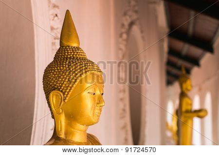 Buddha Statue At Wat Phra Pathom Chedi