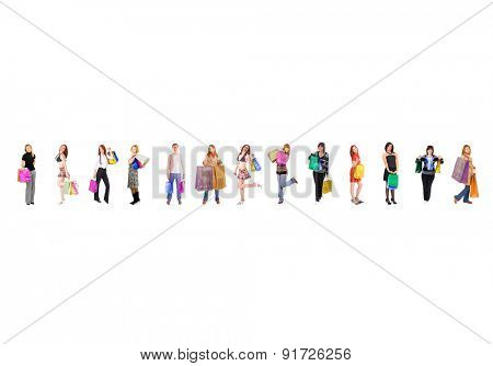 Presents Bought Isolated Concept 