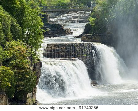 Ausable Chasm - Rainbow Falls
