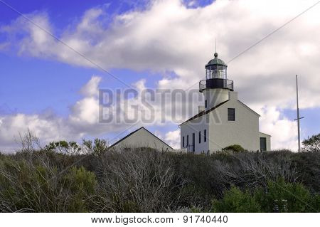 Lighthouse At Cabrillo National Park