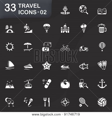 33 Travel Icons