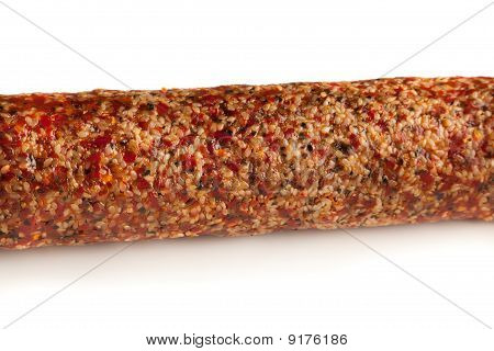 Wurst mit Gewürzen