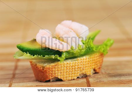 Sandwich  With Shrimps