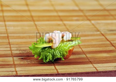 Sandwich  With Shrimps