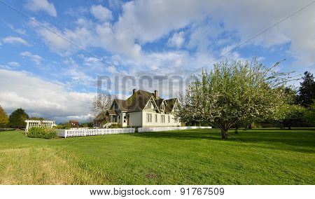 Hovander Homestead Park In Ferndale, Washington