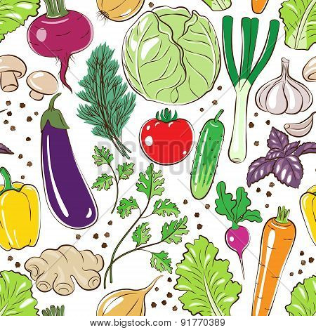 Vegetables Pattern