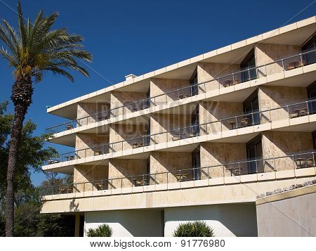 Pattern Of Hotel Room Balconies
