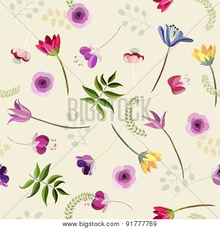 Seamless floral pattern