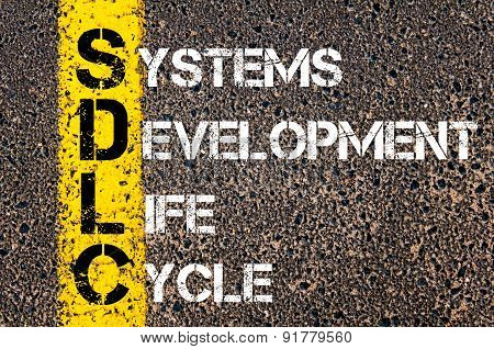 Concept image of Business Acronym SDLC