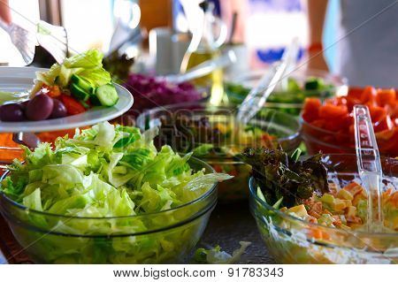 Salad Buffet.