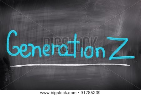 Generation Z Concept