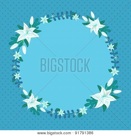 Lily Spring Card
