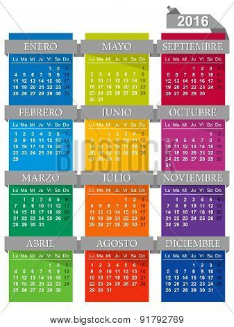 Calendar 2016