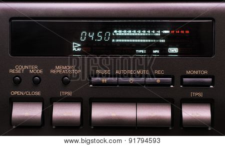 Old Cassette deck