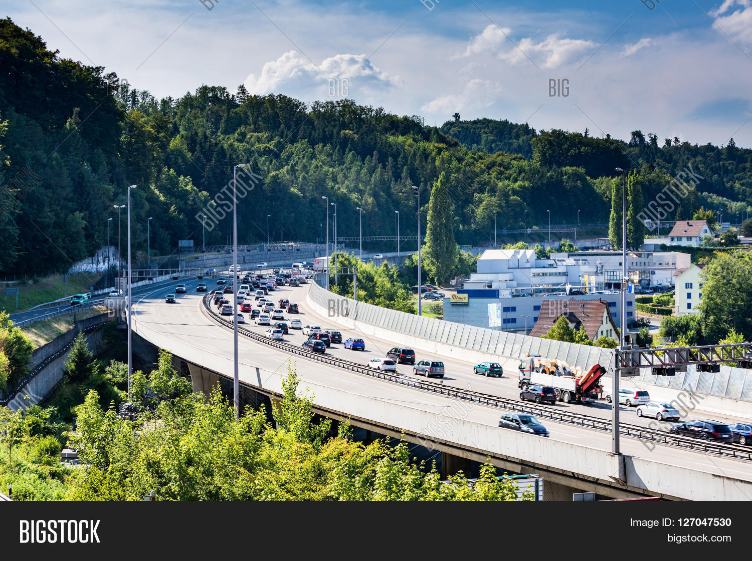 Views Motorway A1 Near Image & Photo (Free Trial) Bigstock