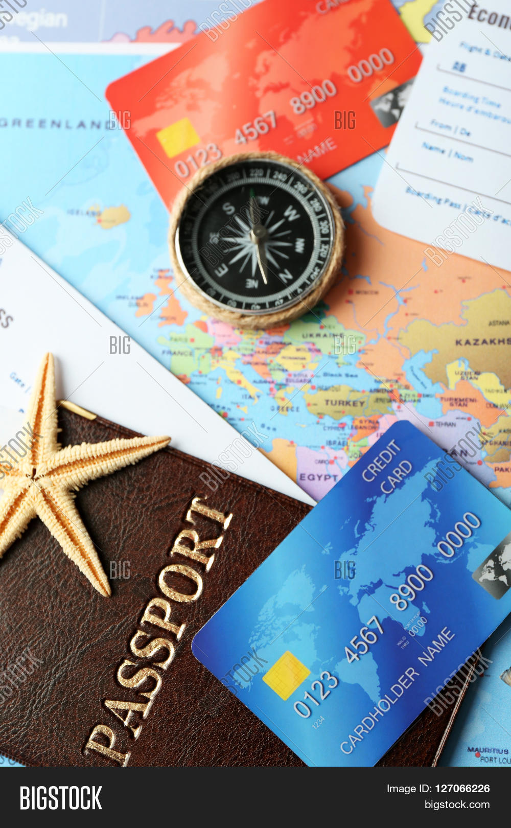 Credit Cards Passports Image & Photo (Free Trial) Bigstock