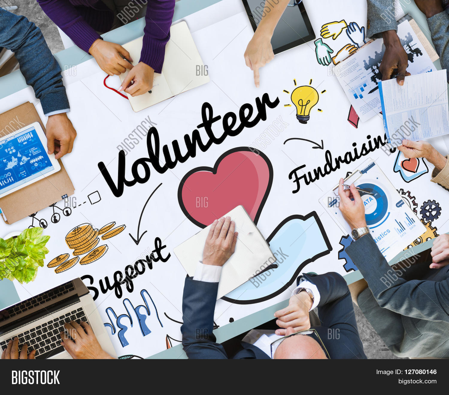 Volunteer Voluntary Image Photo (Free Trial) Bigstock
