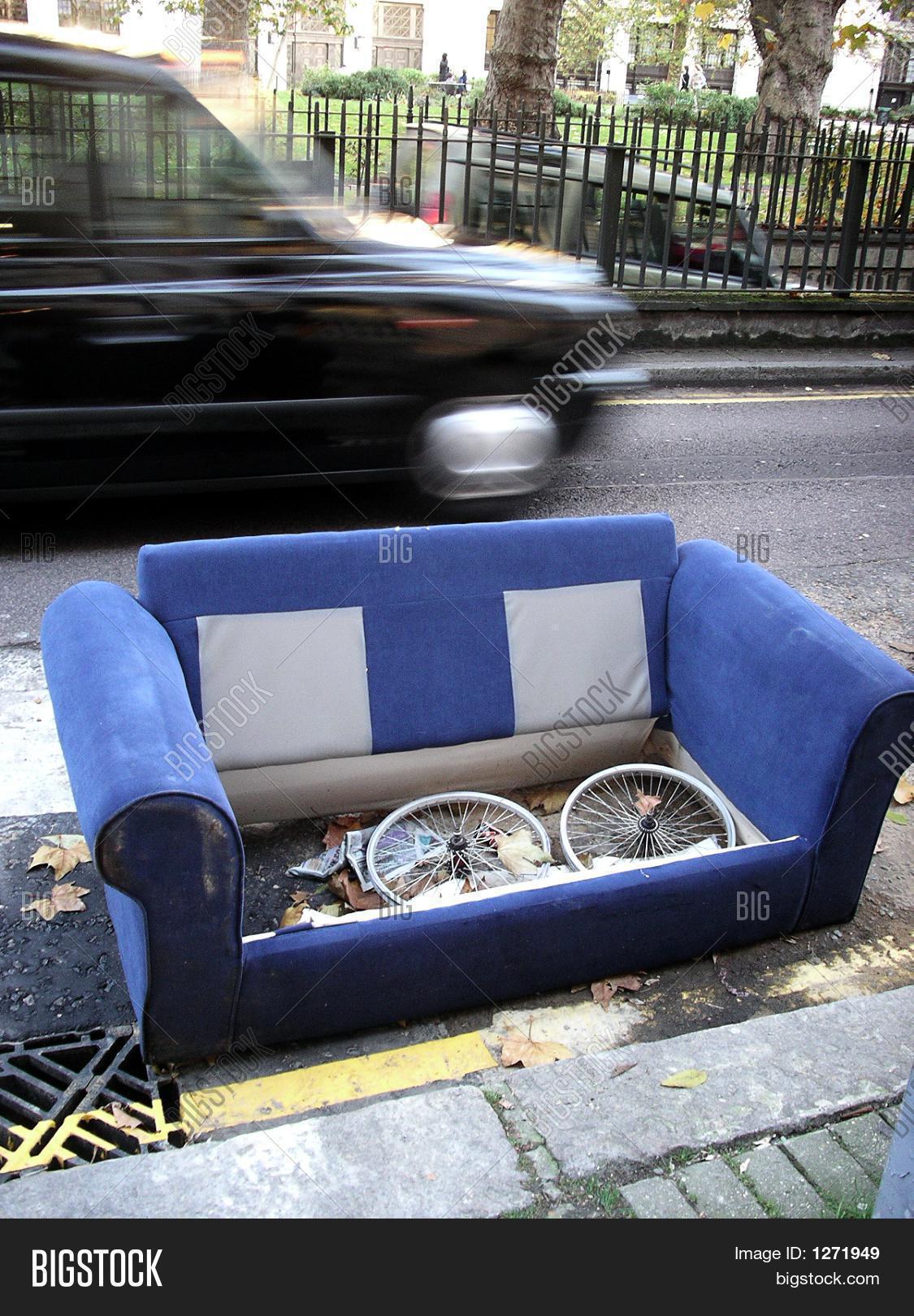 Blue Sofa Road Image & Photo (Free Trial) Bigstock