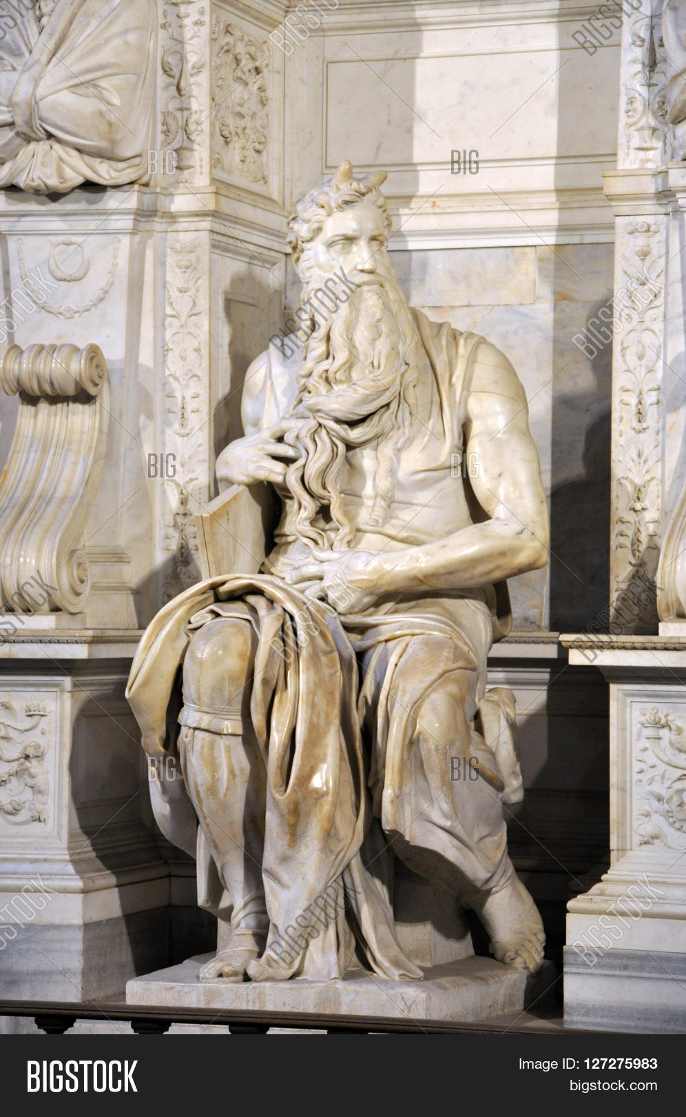Statue Moses By Image & Photo (Free Trial) Bigstock