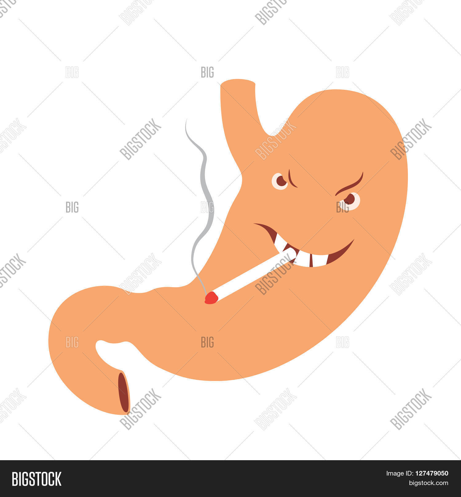 Illustration Smoking Image & Photo (Free Trial) Bigstock