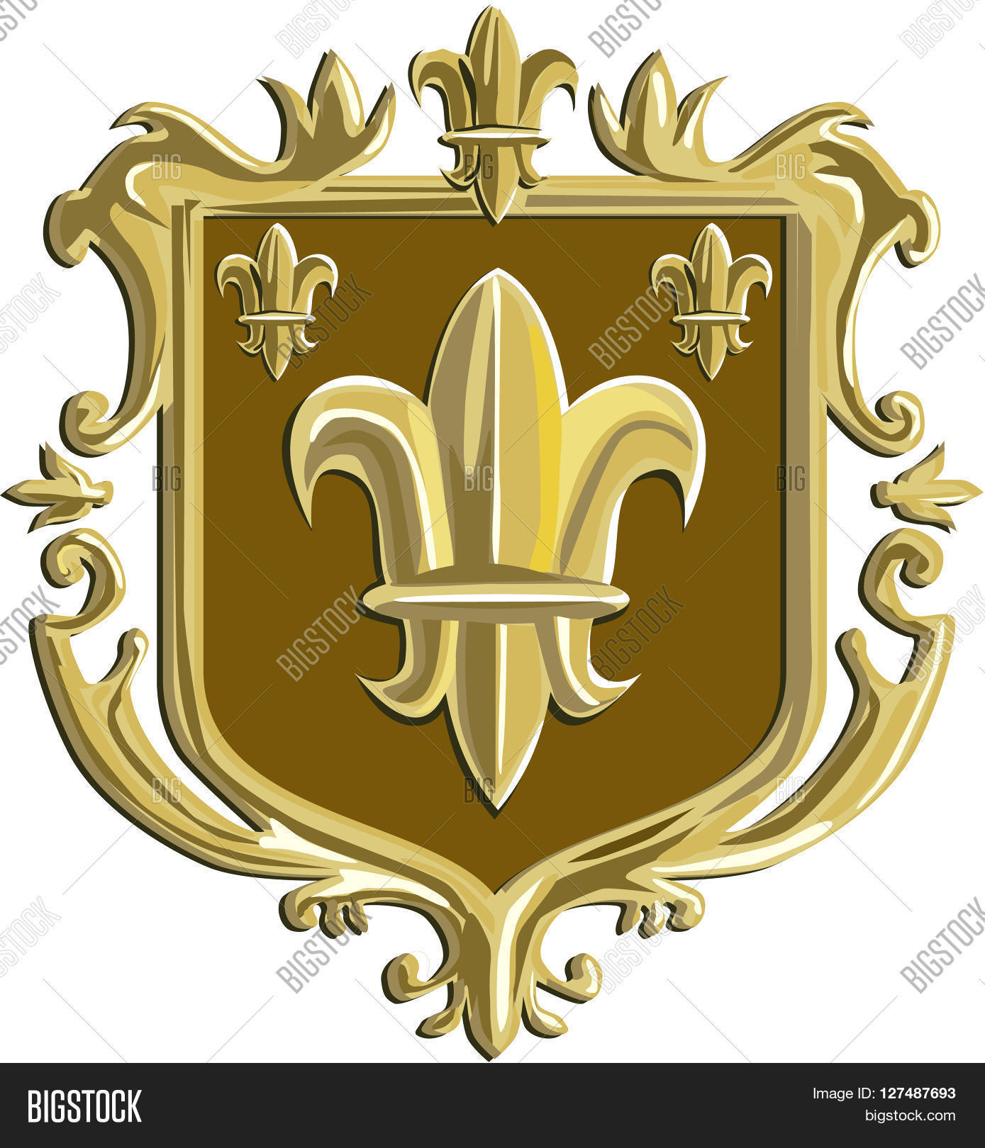 Illustration Fleur De Image Photo Free Trial Bigstock