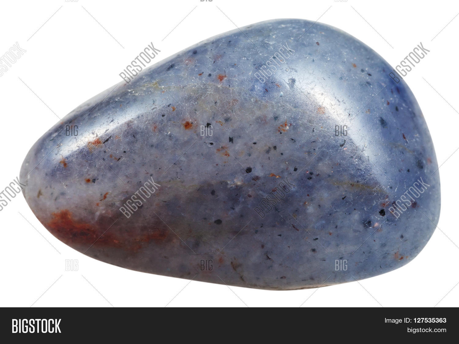 Polished Cordierite ( Image & Photo (Free Trial) Bigstock