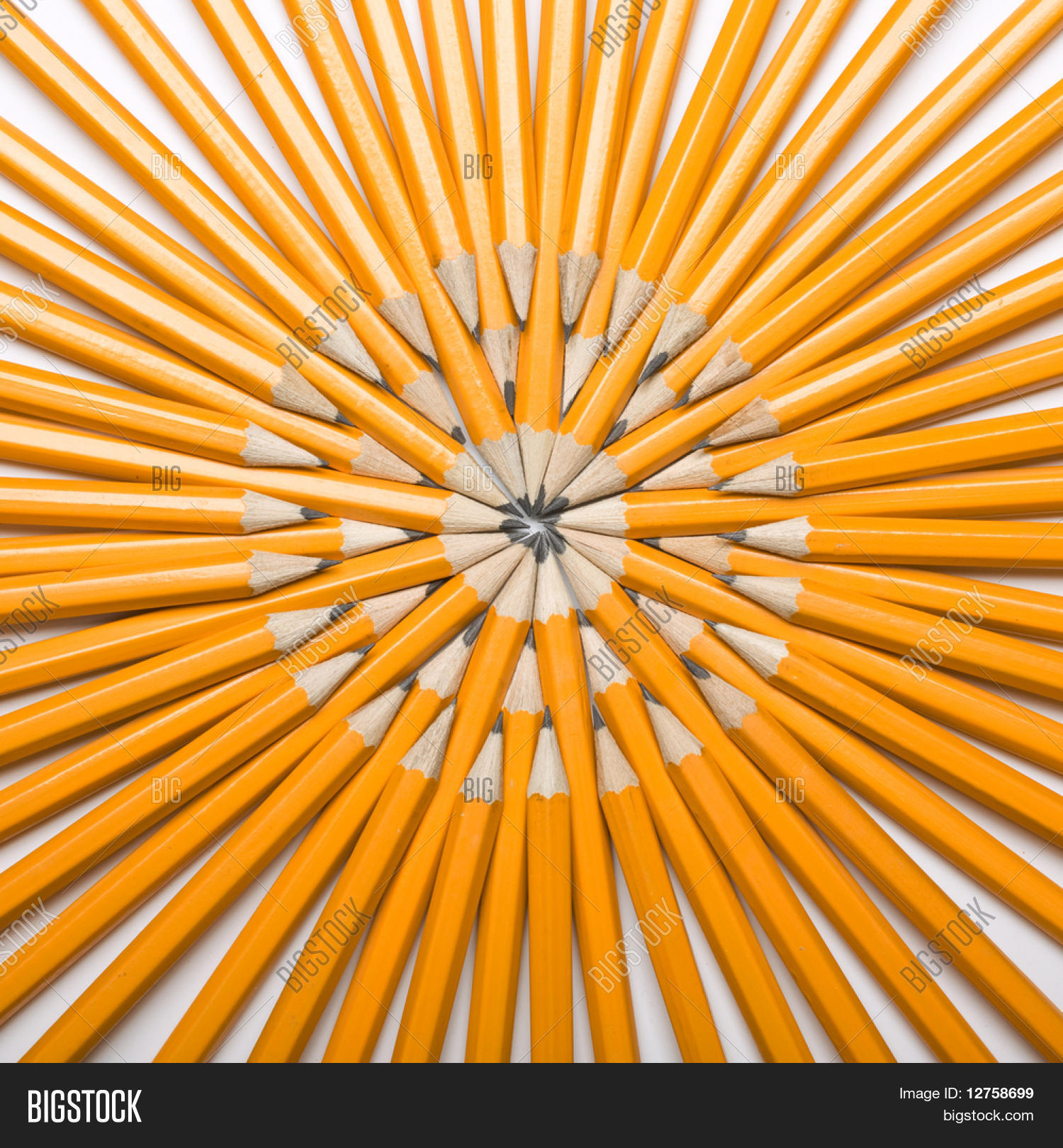 Thick Pencils Arranged Image & Photo (Free Trial) Bigstock