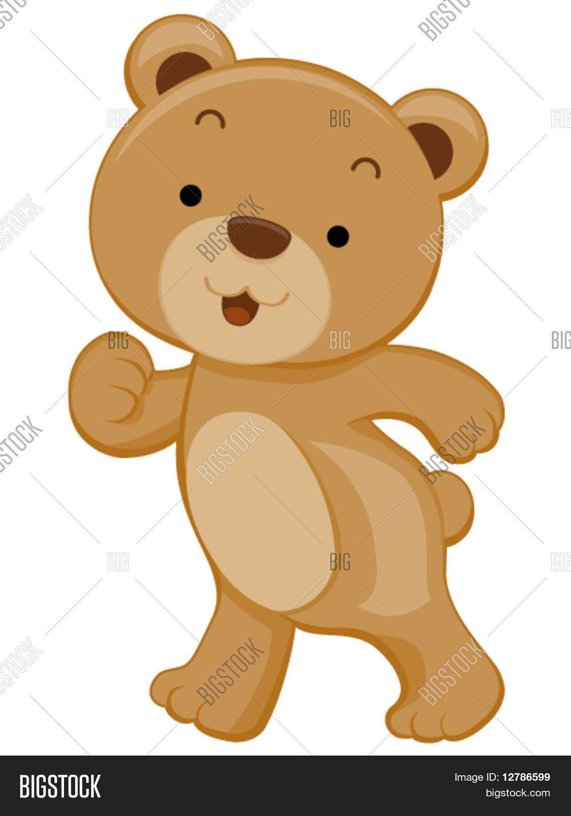 Cute Bear - Vector Vector & Photo (Free Trial) | Bigstock