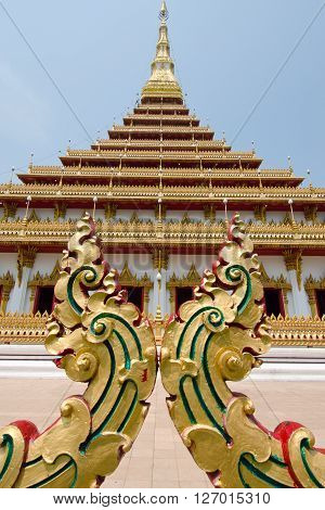 Buddha nine floor temple Wat Nhong Waeng Thailand