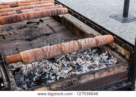 Trdelnik Bakery In Prague