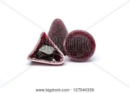 This pyramid shape of an cuberdons is a very tasty candy from Ghent