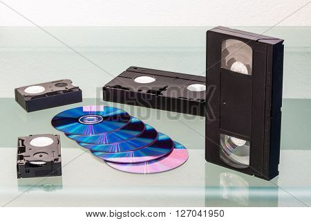 Detail Views Of Storage Media